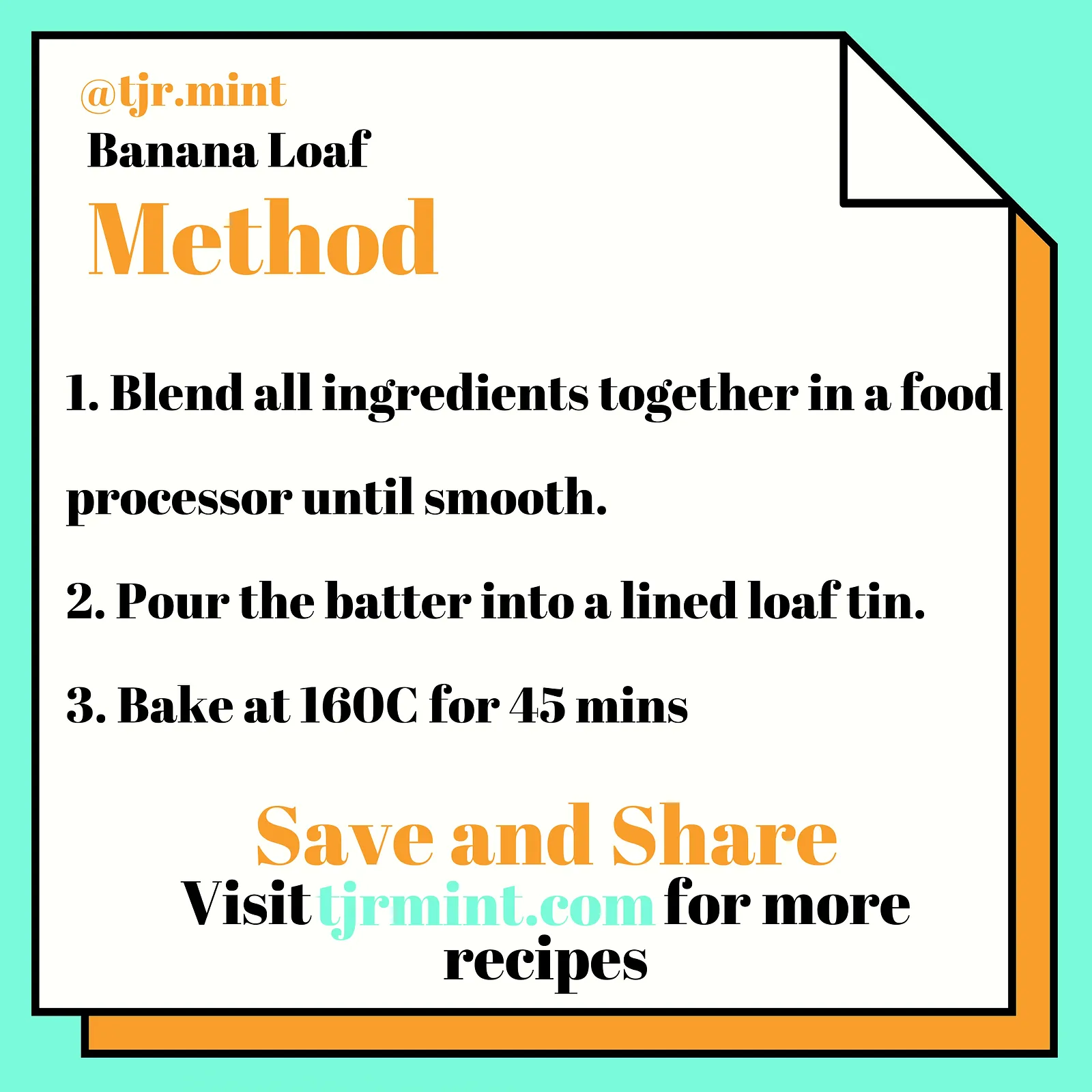 All-in-one banana bread, photographed for Pinch of Mint