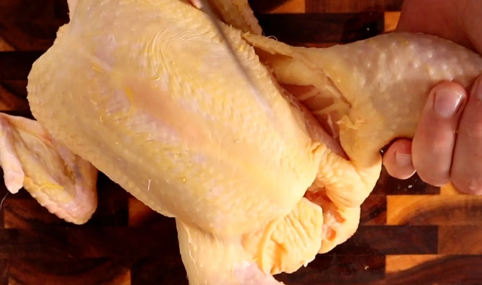 How to break down a whole chicken, photographed for Pinch of Mint