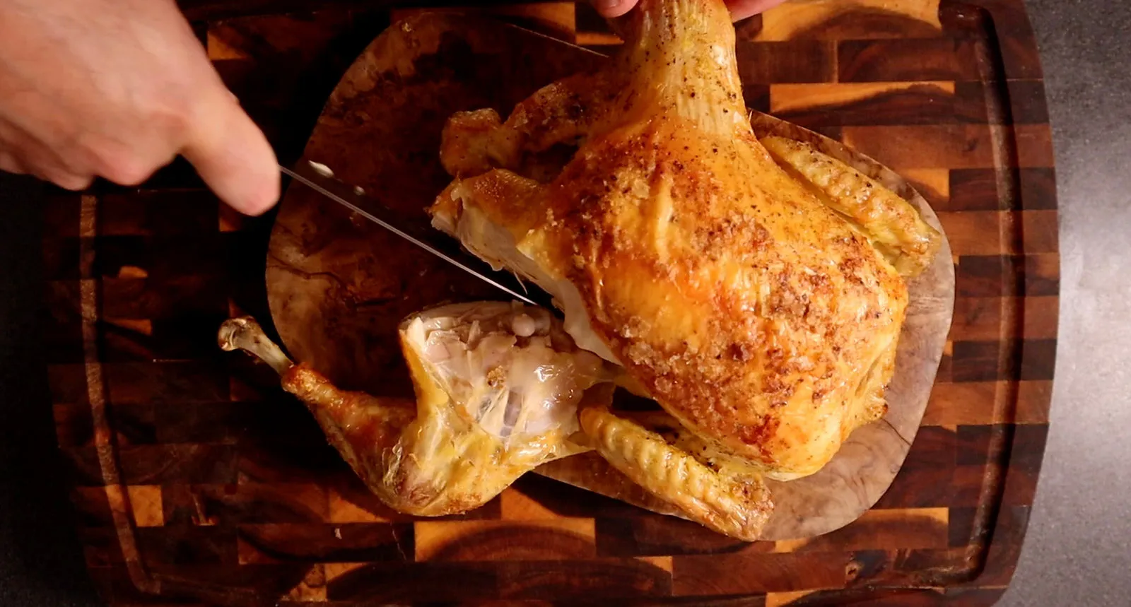 How to break down a whole chicken, photographed for Pinch of Mint