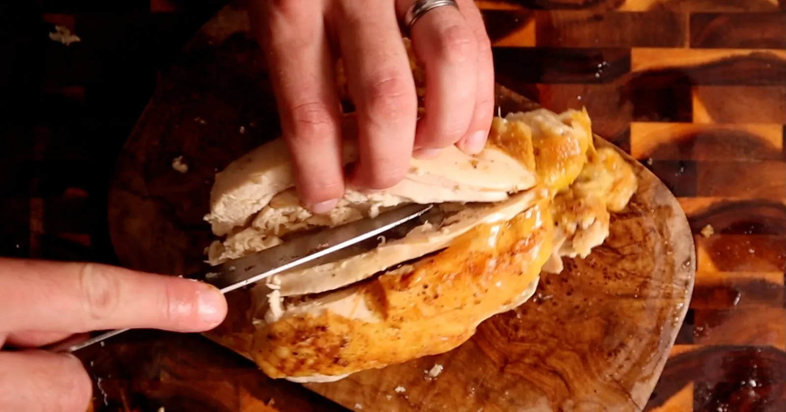 How to break down a whole chicken, photographed for Pinch of Mint