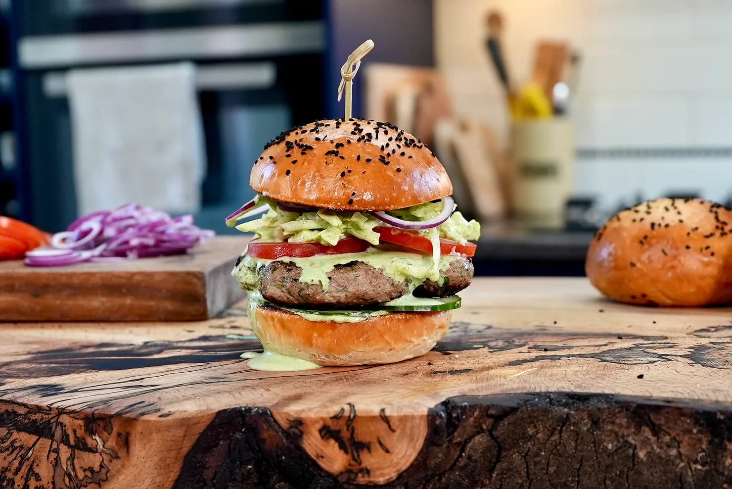 How to Make the Perfect Lamb Burger | Step-by-Step Recipe