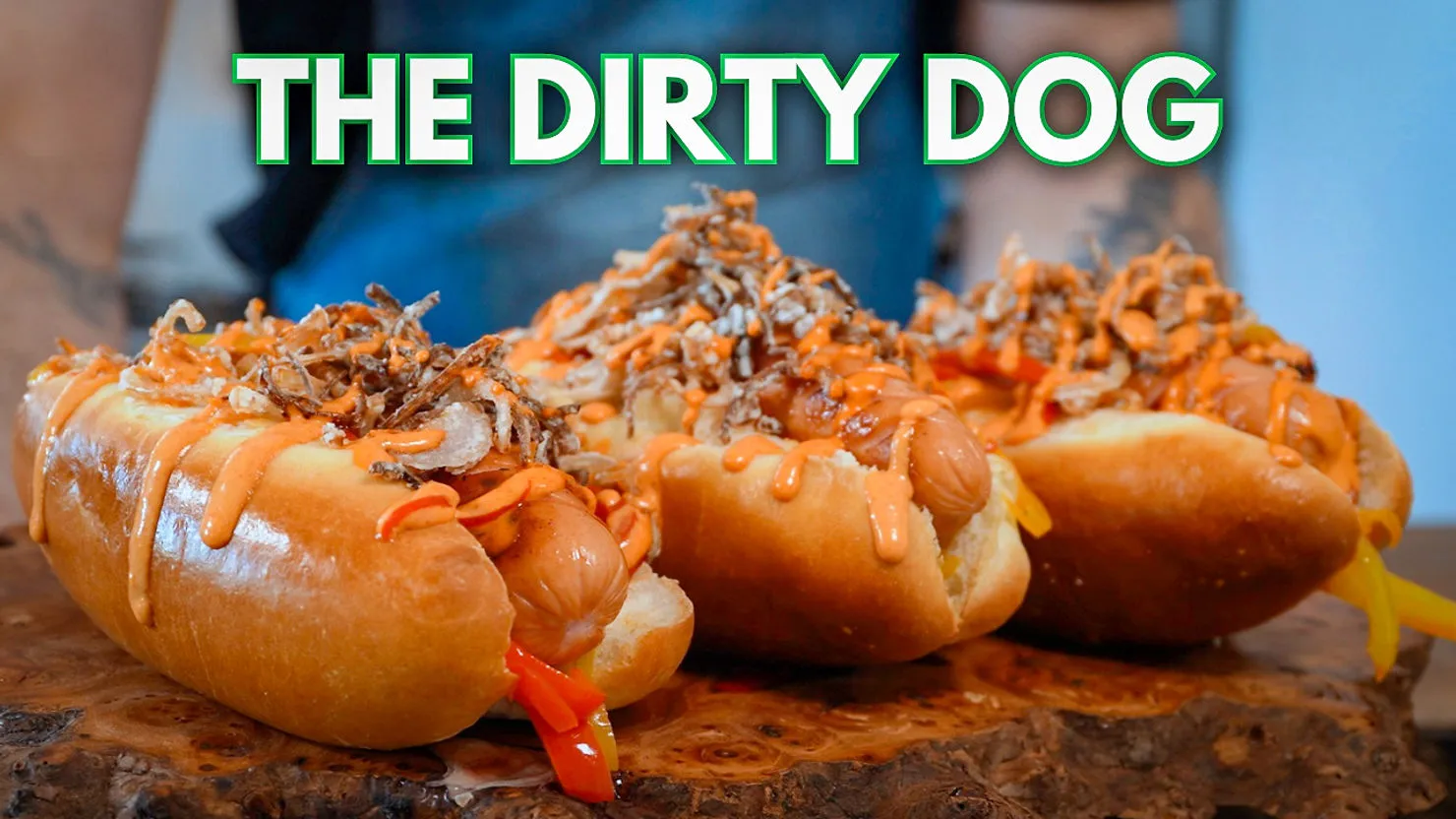 Ultimate Hot Dog Recipe: Homemade Buns, Dirty Sauce & Crispy Shallots (The Dirty Dog)