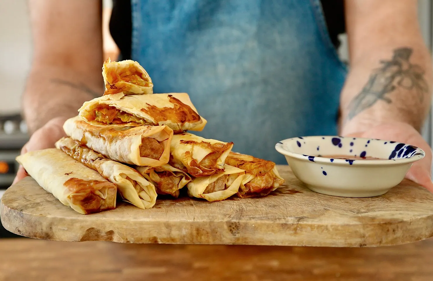 Oven Baked Prawn Spring Rolls Recipe | Easy Shrimp Rolls