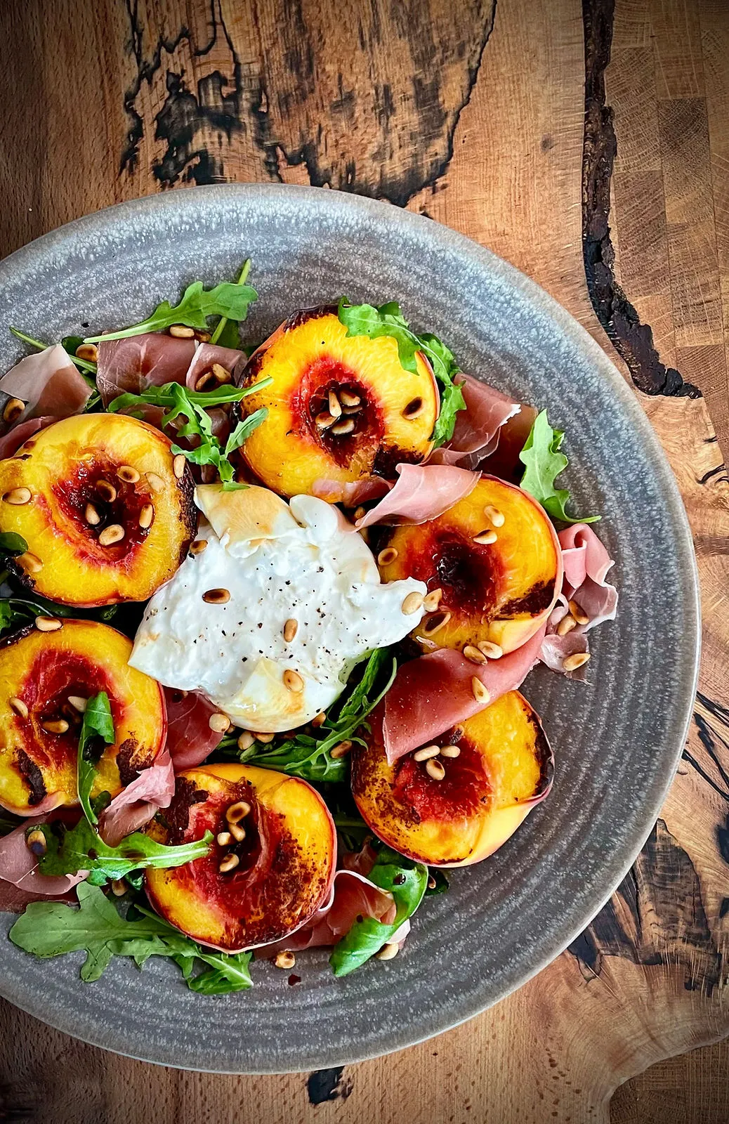 My Favourite Burrata Recipe | with Juicy Summer Peaches
